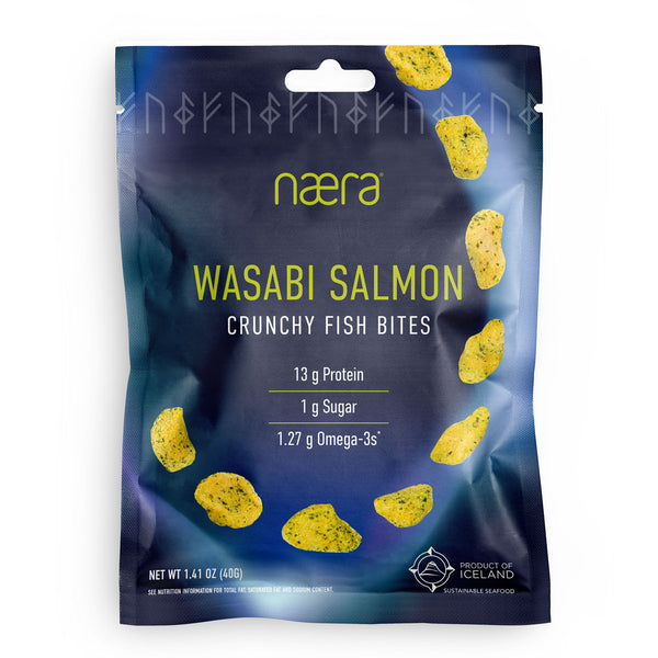 Wasabi Salmon Crunchy Fish Bites